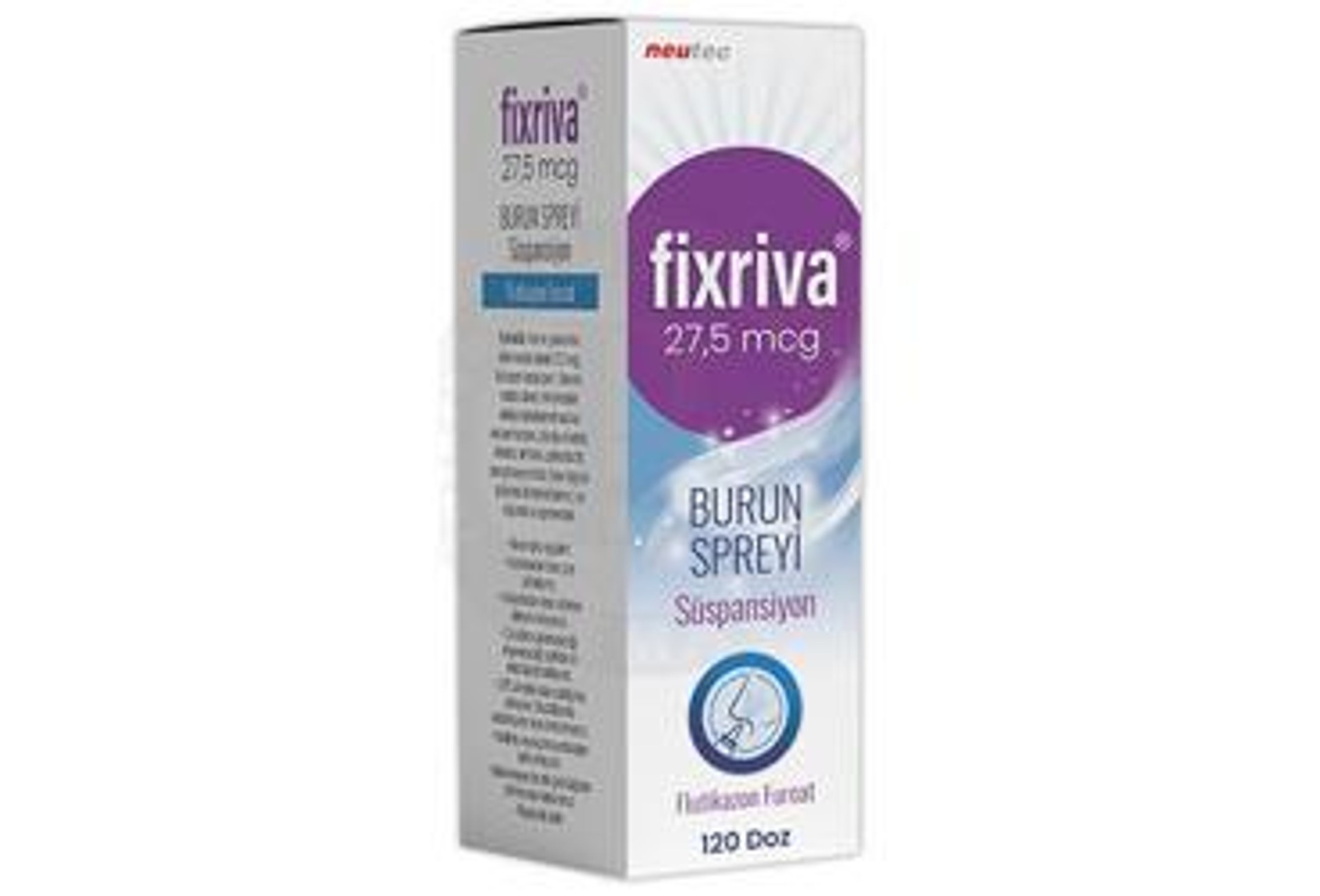FIXRIVA 27,5 MCG BURUN SPREYİ,SUSPANSIYON (120 DOZ)