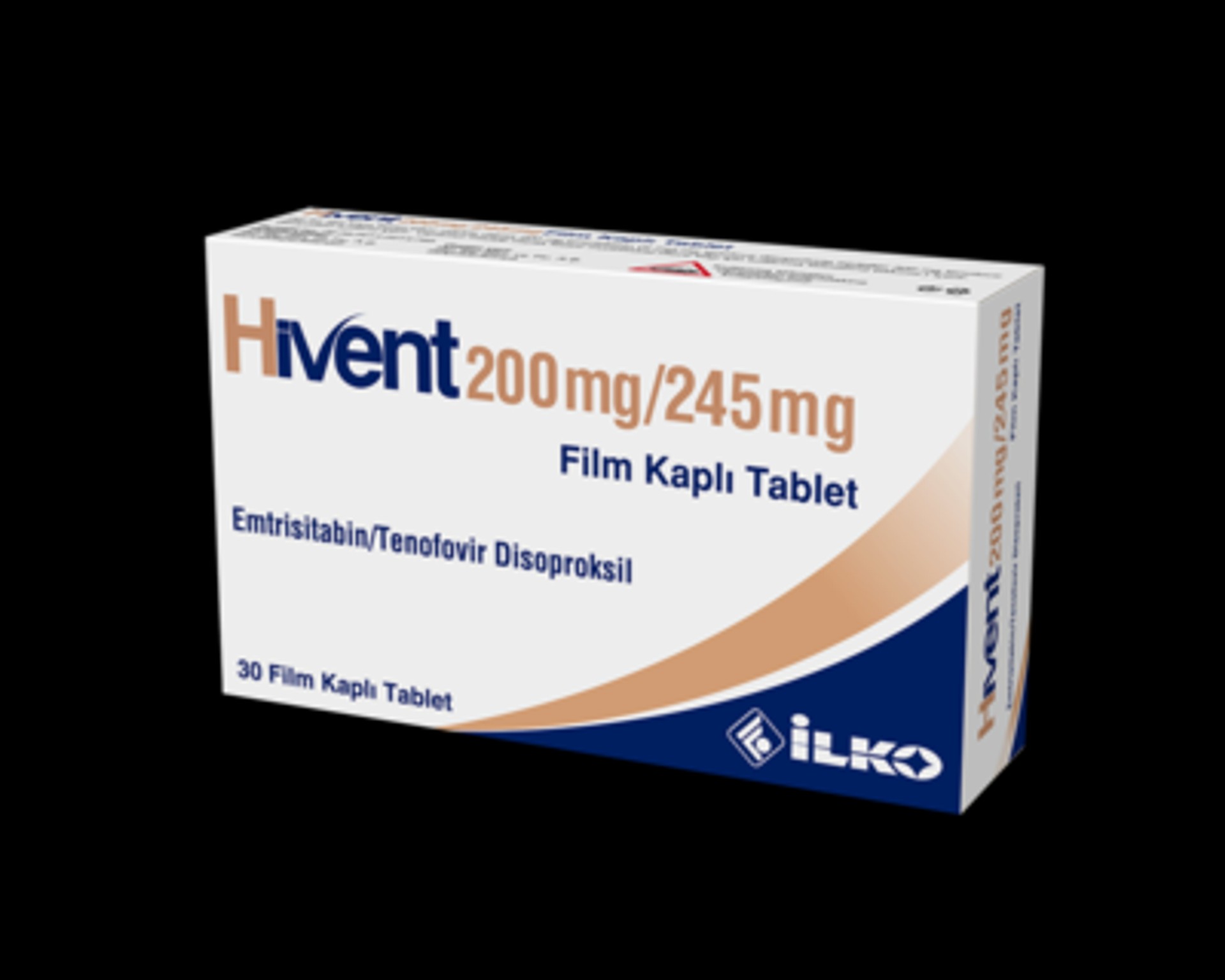 HIVENT 200 MG/245 MG 30 FİLM KAPLI TABLET
