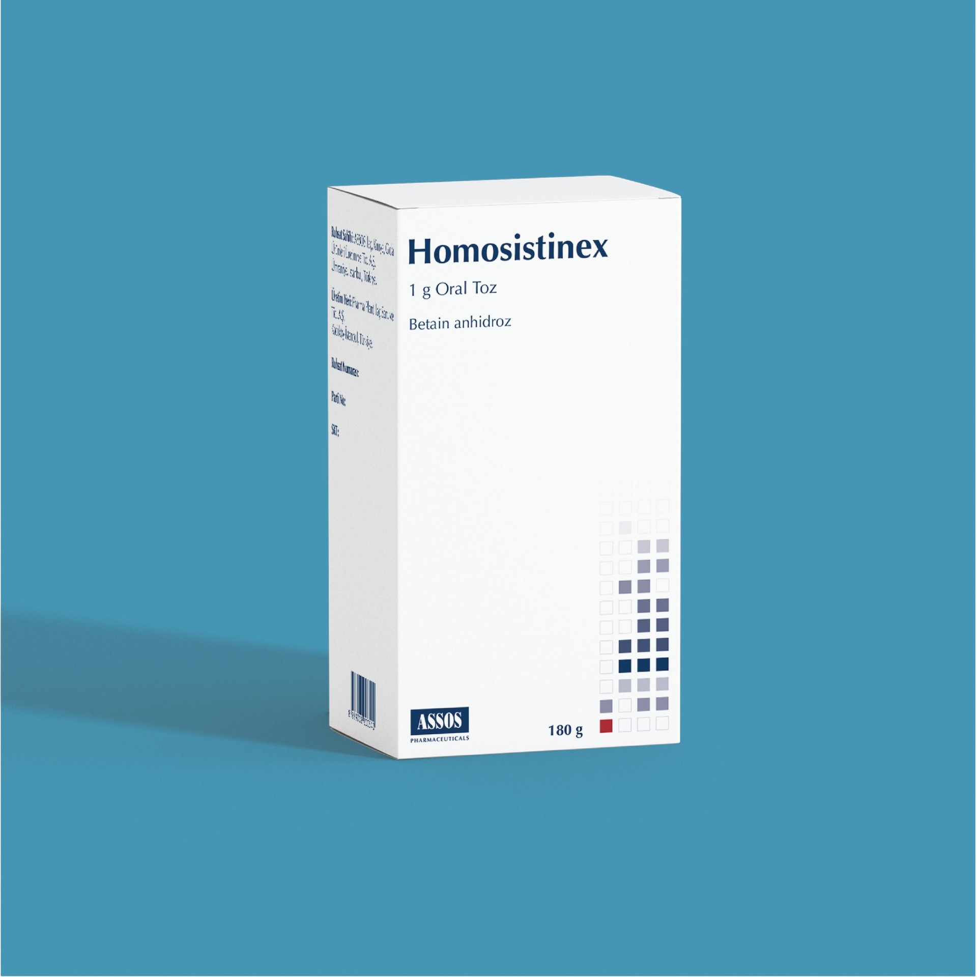 HOMOSISTINEX 1 G ORAL TOZ (180 G)