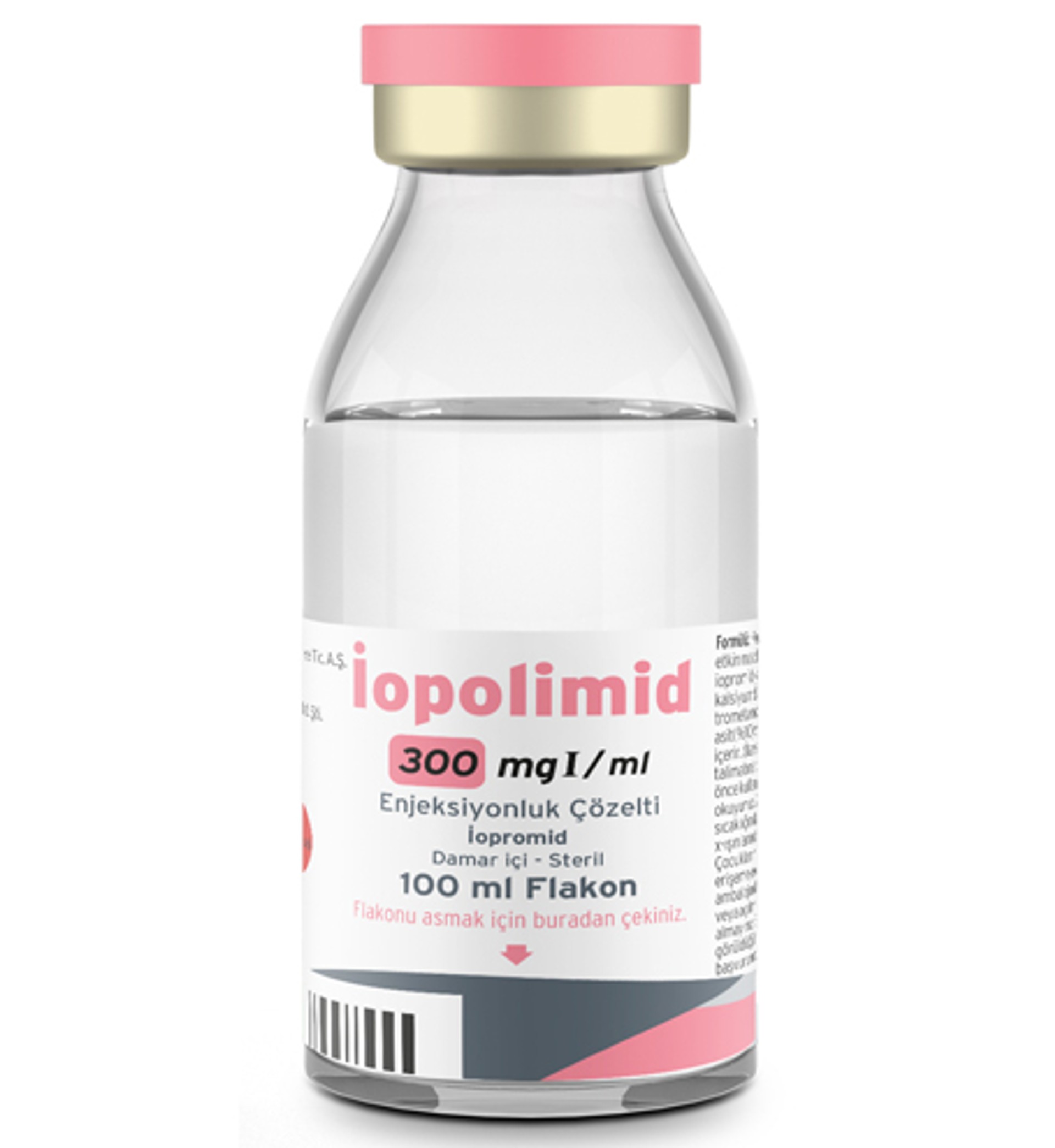 IOPOLIMID 300 MG/ML ENJEKSIYONLUK COZELTI (100 ML)