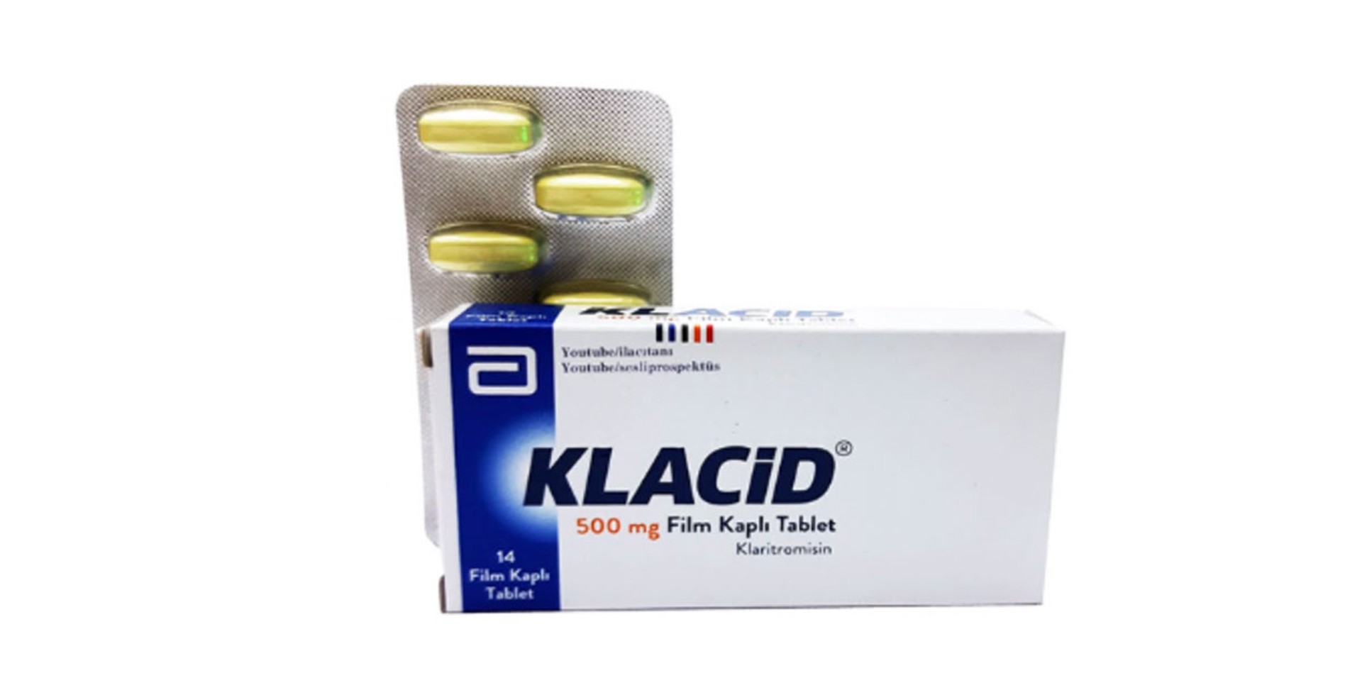 KLACID 500 MG FILM KAPLI TABLET (14 TABLET) KLACID 500 MG FILM KAPLI TABLET (14 TABLET)