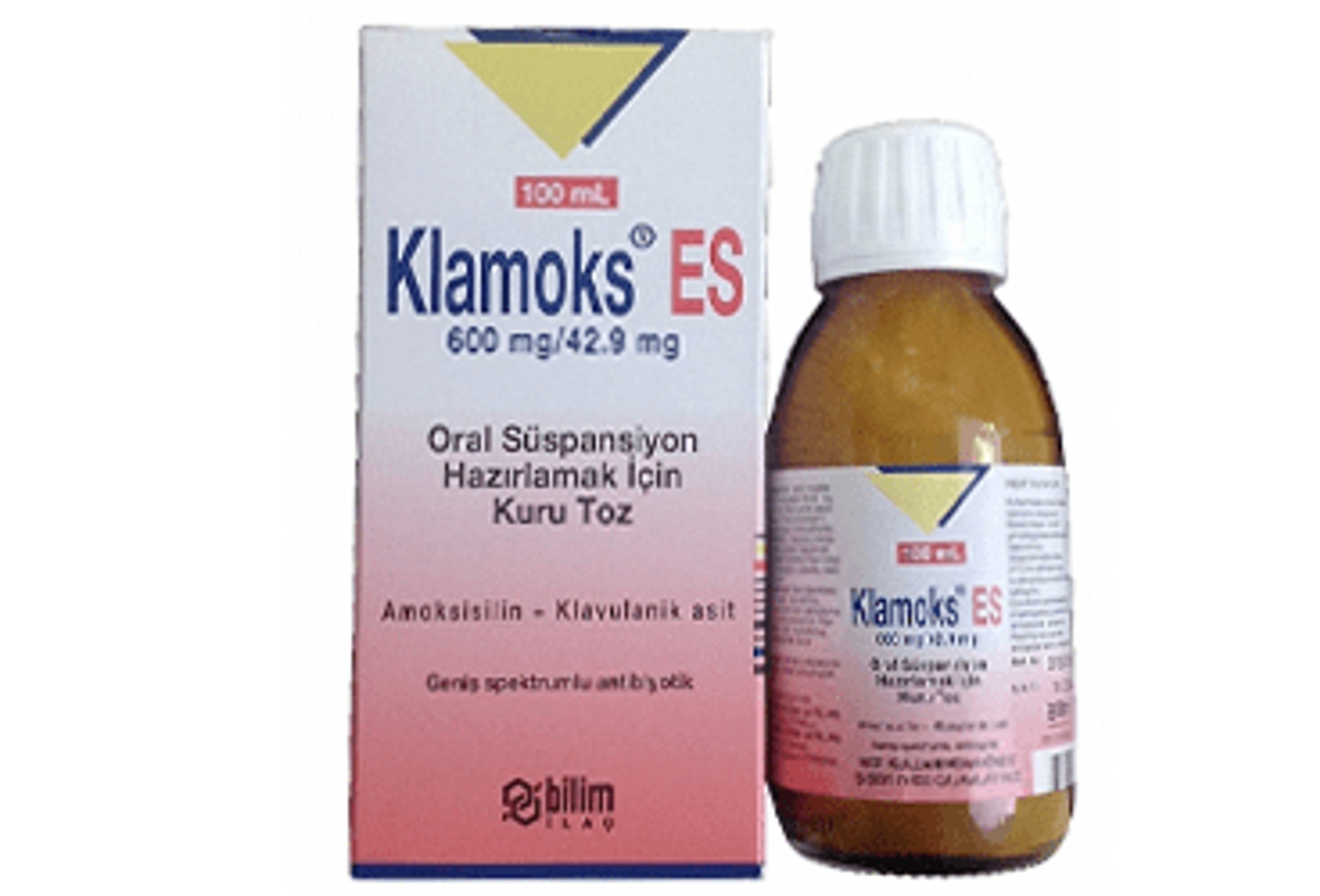 KLAMOKS ES 600/42,9 MG ORAL SUSPANSIYON HAZIRLAMAK ICIN KURU TOZ 150 ML