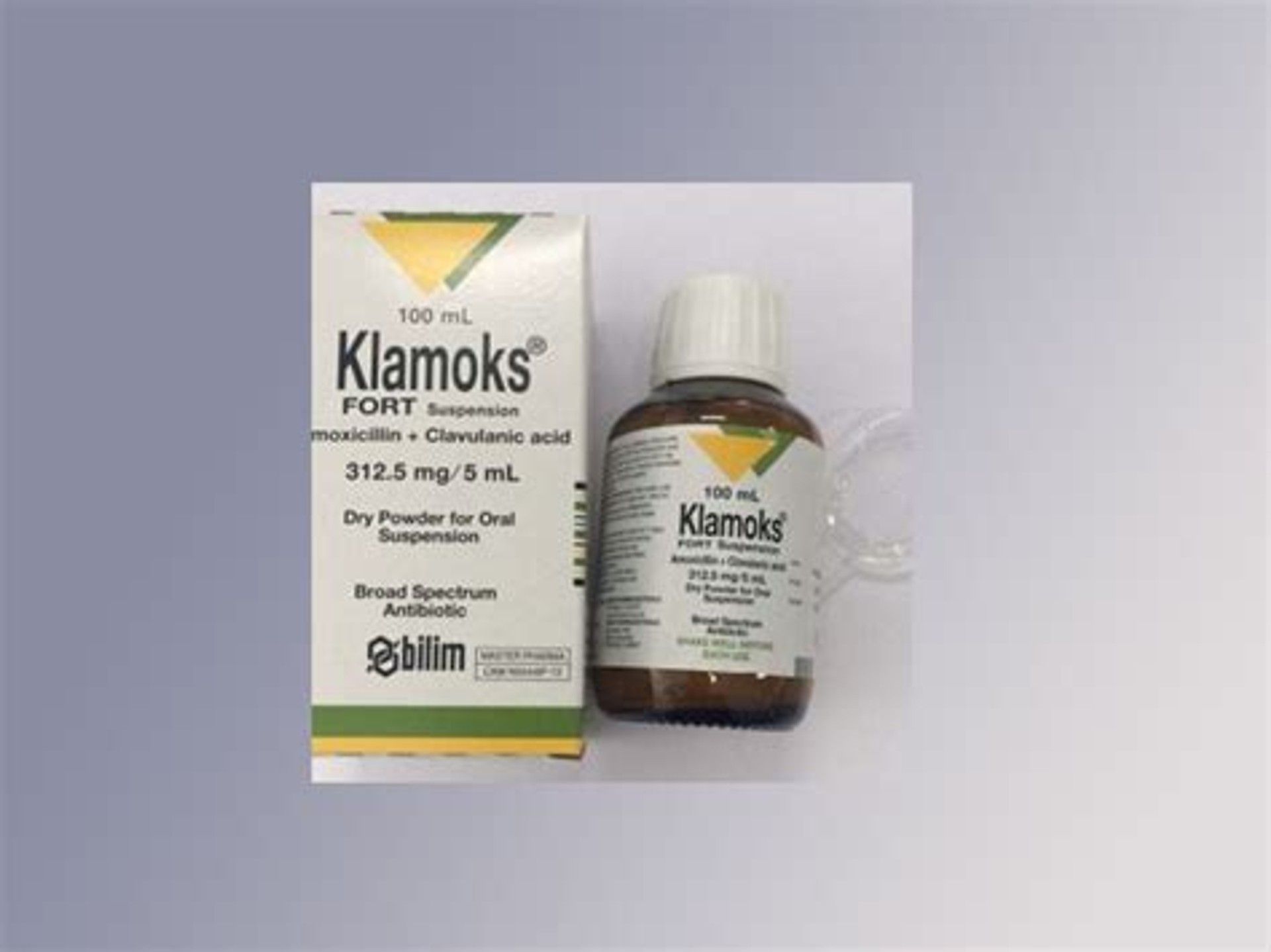 KLAMOKS FORT 312,5 MG ORAL SUSPANSIYON HAZIRLAMAK ICIN KURU TOZ 100 ML KLAMOKS FORT 312,5 MG ORAL SUSPANSIYON HAZIRLAMAK ICIN KURU TOZ 100 ML