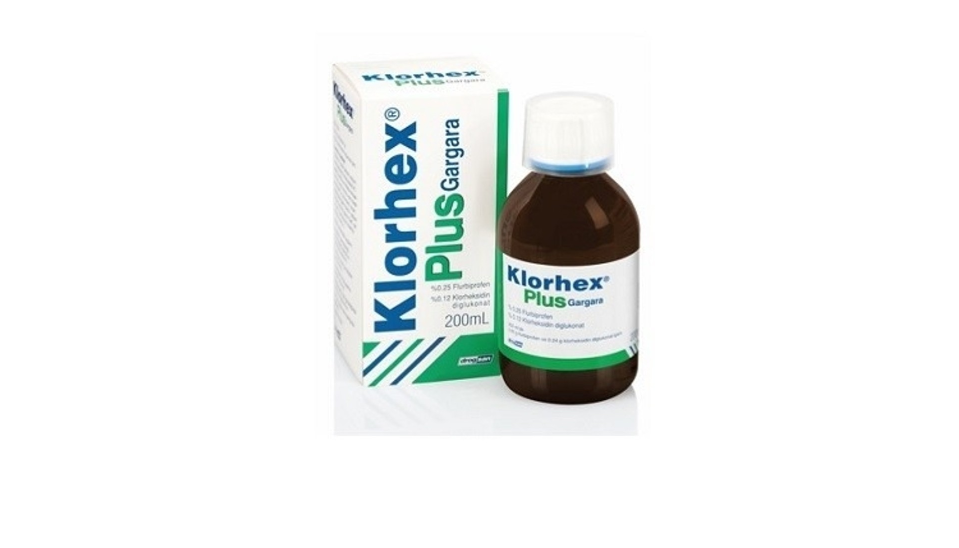 KLORHEX PLUS 2.5 MG/ML + 1.2 MG/ML GARGARA, 200 ML