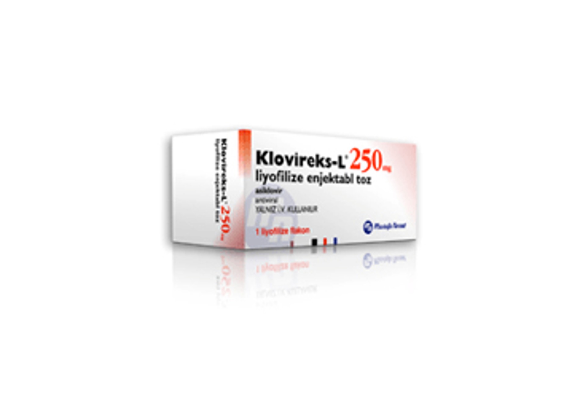 KLOVIREKS-L 250 MG 1 FLAKON