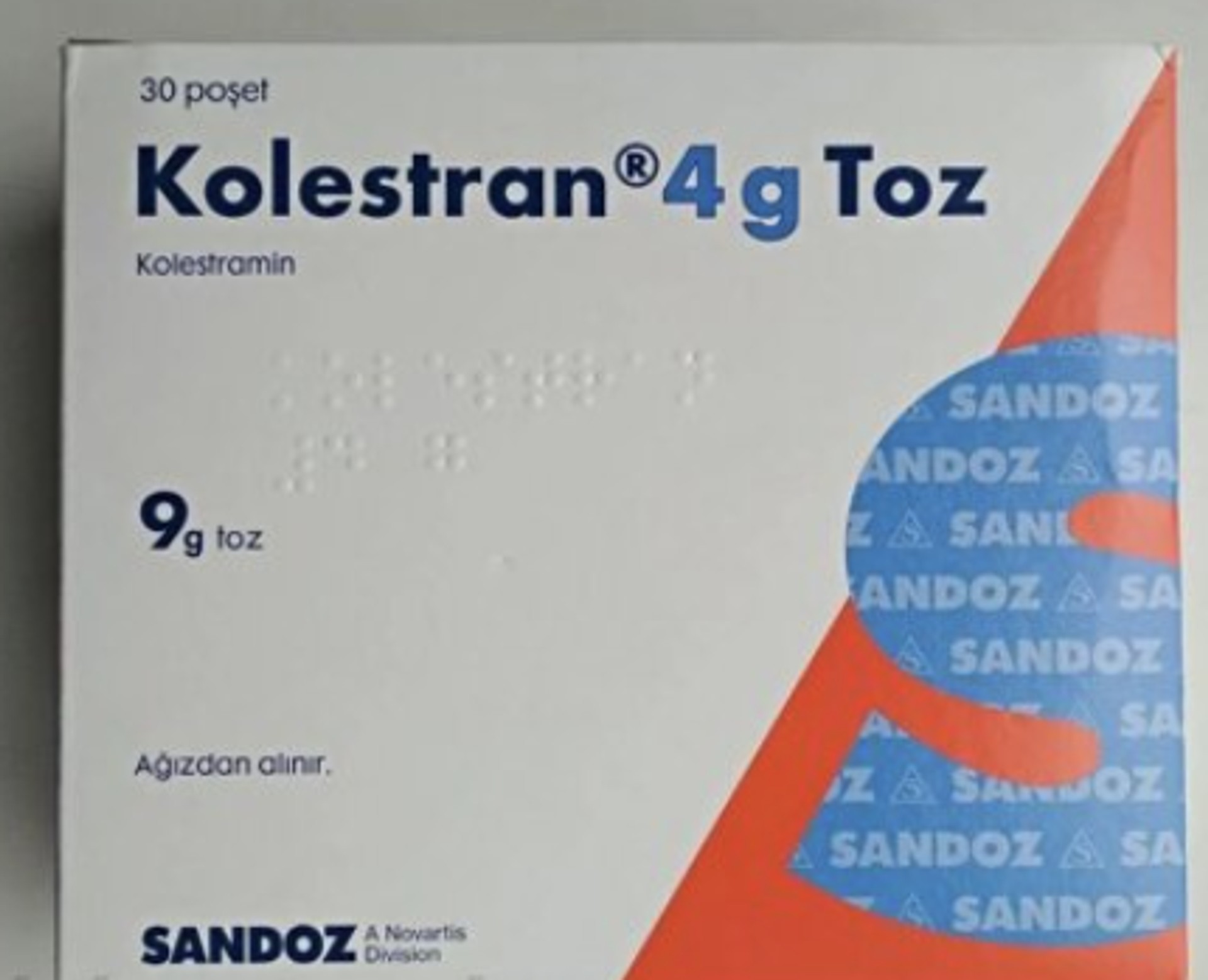 KOLESTRAN 4 GR TOZ