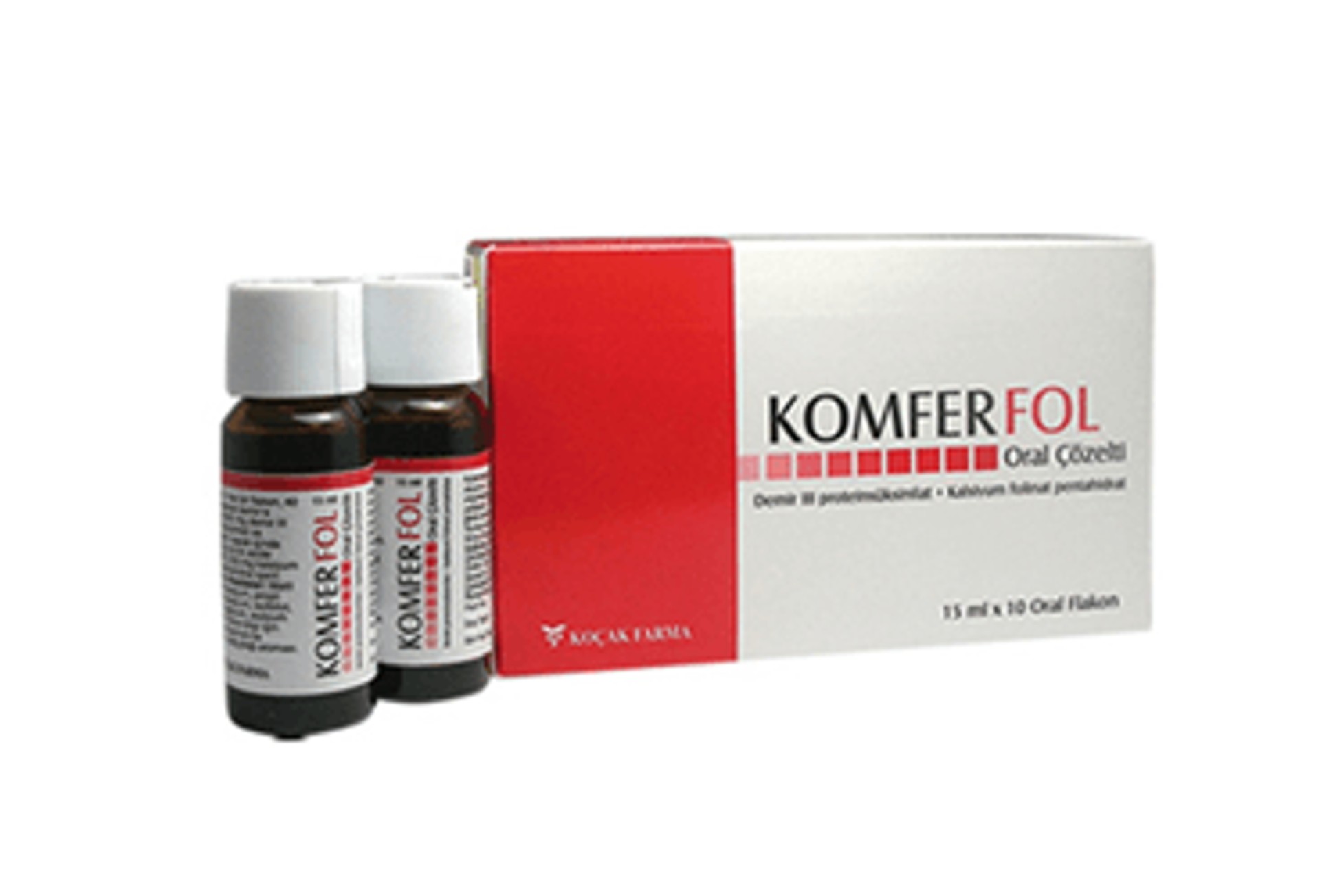 KOMFER FOL 40 MG/185 MCG ORAL COZELTI (10 FLAKON)