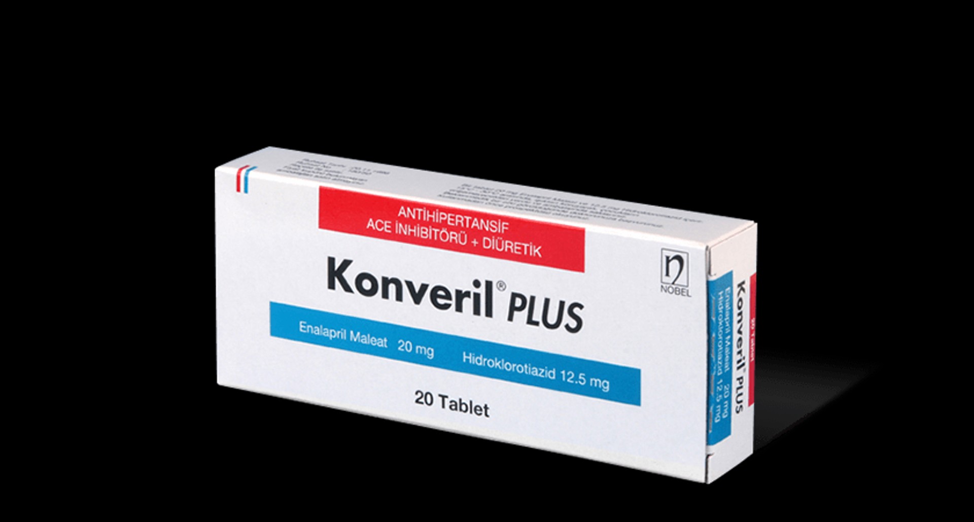 KONVERIL PLUS 20 MG / 12,5 MG TABLET 20 TABLET KONVERIL PLUS 20 MG / 12,5 MG TABLET 20 TABLET