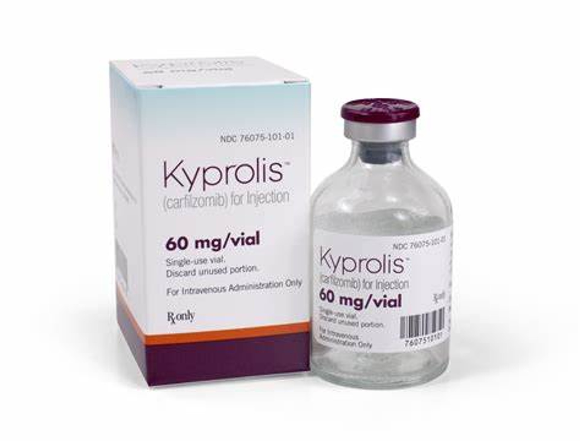 KYPROLIS 60 MG IV ENJEKSIYONLUK COZELTI ICIN TOZ ICEREN FLAKON (1 FLAKON) KYPROLIS 60 MG IV ENJEKSIYONLUK COZELTI ICIN TOZ ICEREN FLAKON (1 FLAKON)