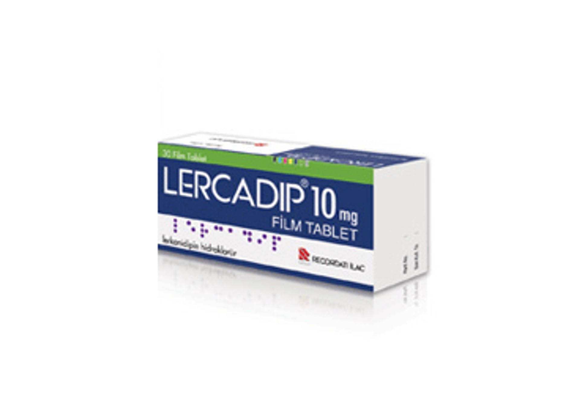 LERCADIP 10 MG 30 FİLM TABLET