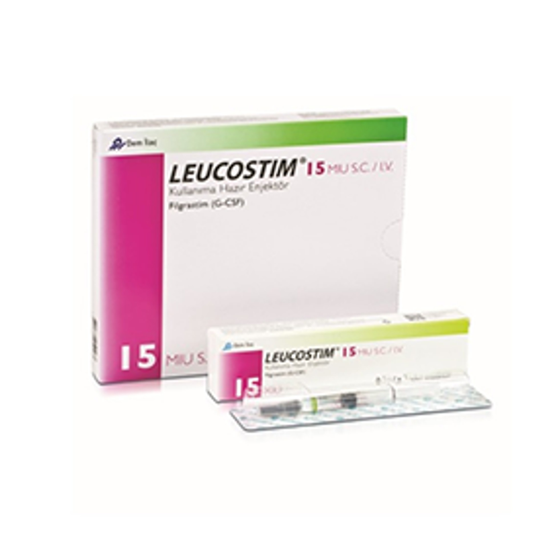 LEUCOSTIM 15 MIU SC/IV KULLANIMA HAZIR ENJEKTOR 1 ENJEKTOR/KUTU
