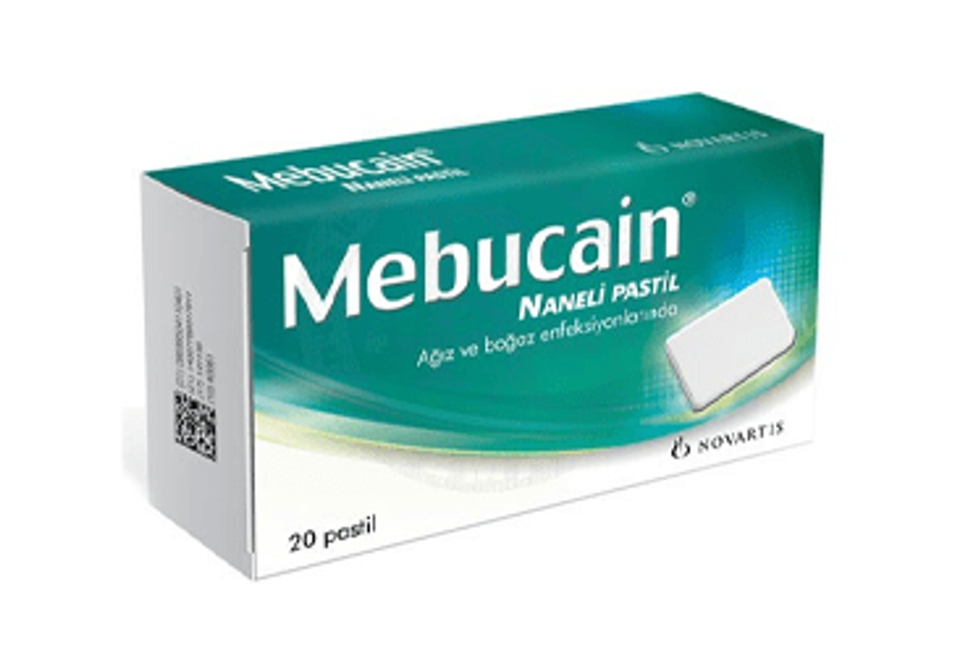 MEBUCAIN 2 MG/1 MG NANELI PASTIL (20 ADET) MEBUCAIN 2 MG/1 MG NANELI PASTIL (20 ADET)