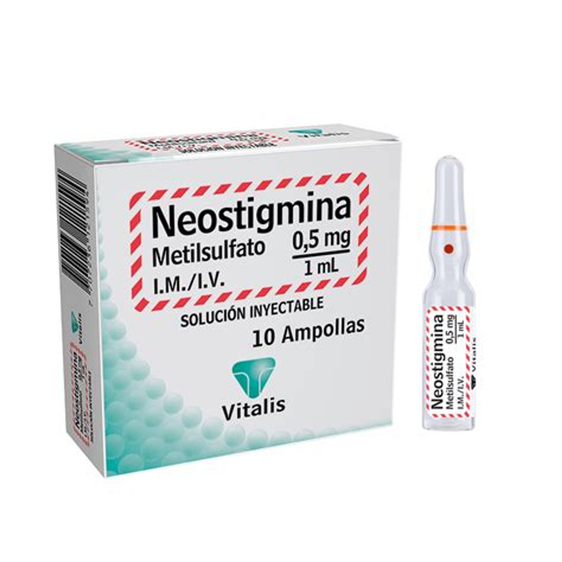 NEOSTIGMINE 0,5 MG/ML IM/IV/SC ENJEKSIYONLUK COZELTI