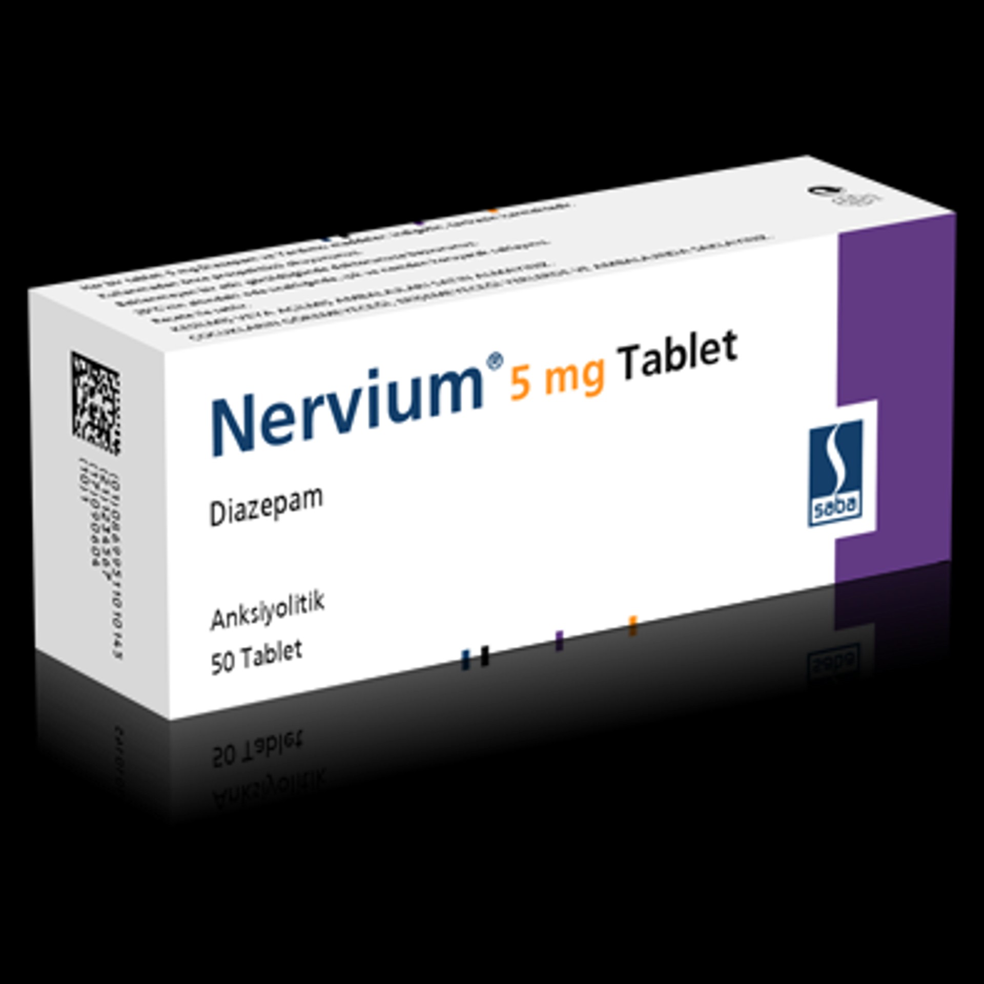 NERVIUM 5 MG 50 TABLET