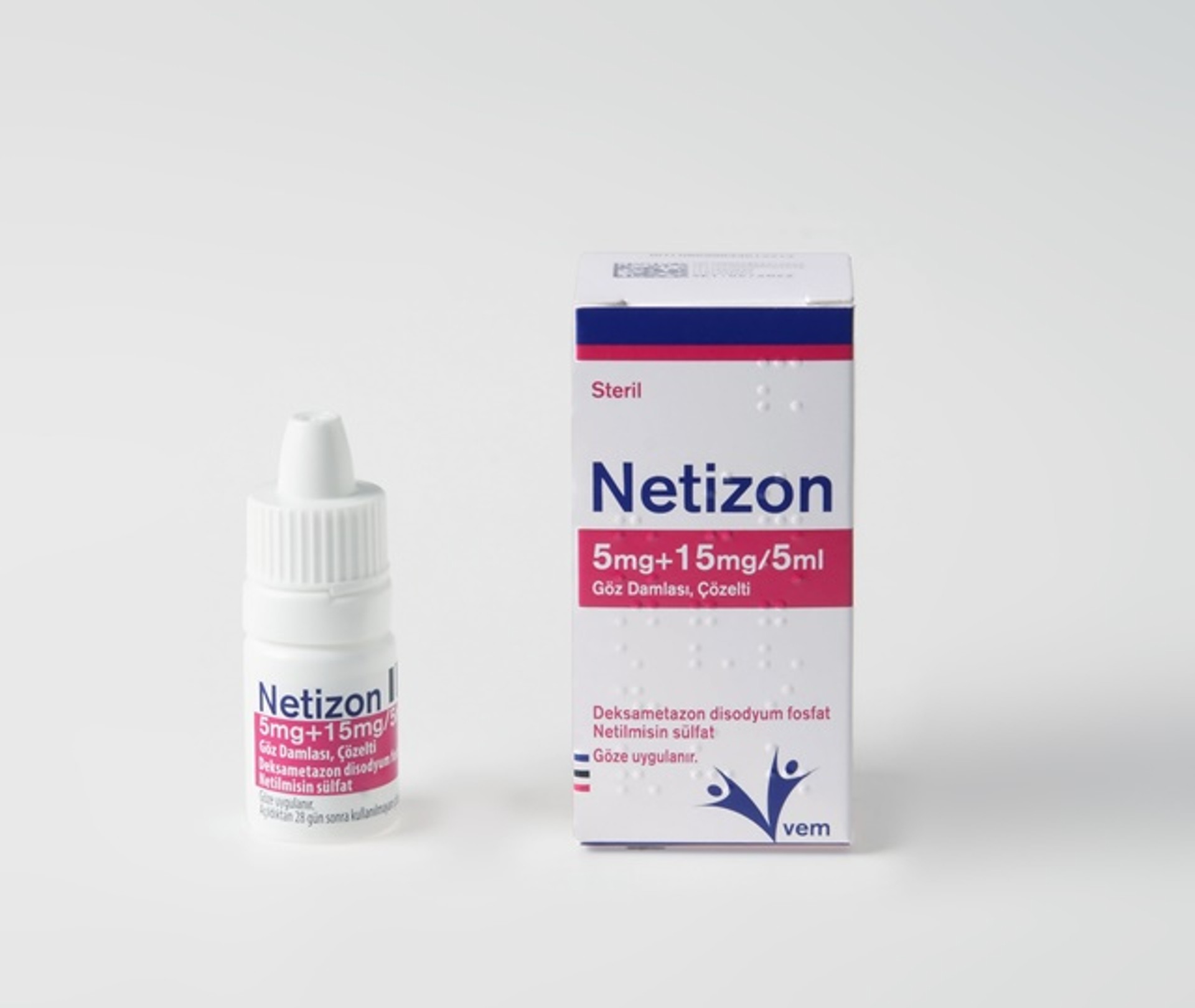 NETIZON 5 MG + 15 MG/5 ML GOZ DAMLASI, COZELTI