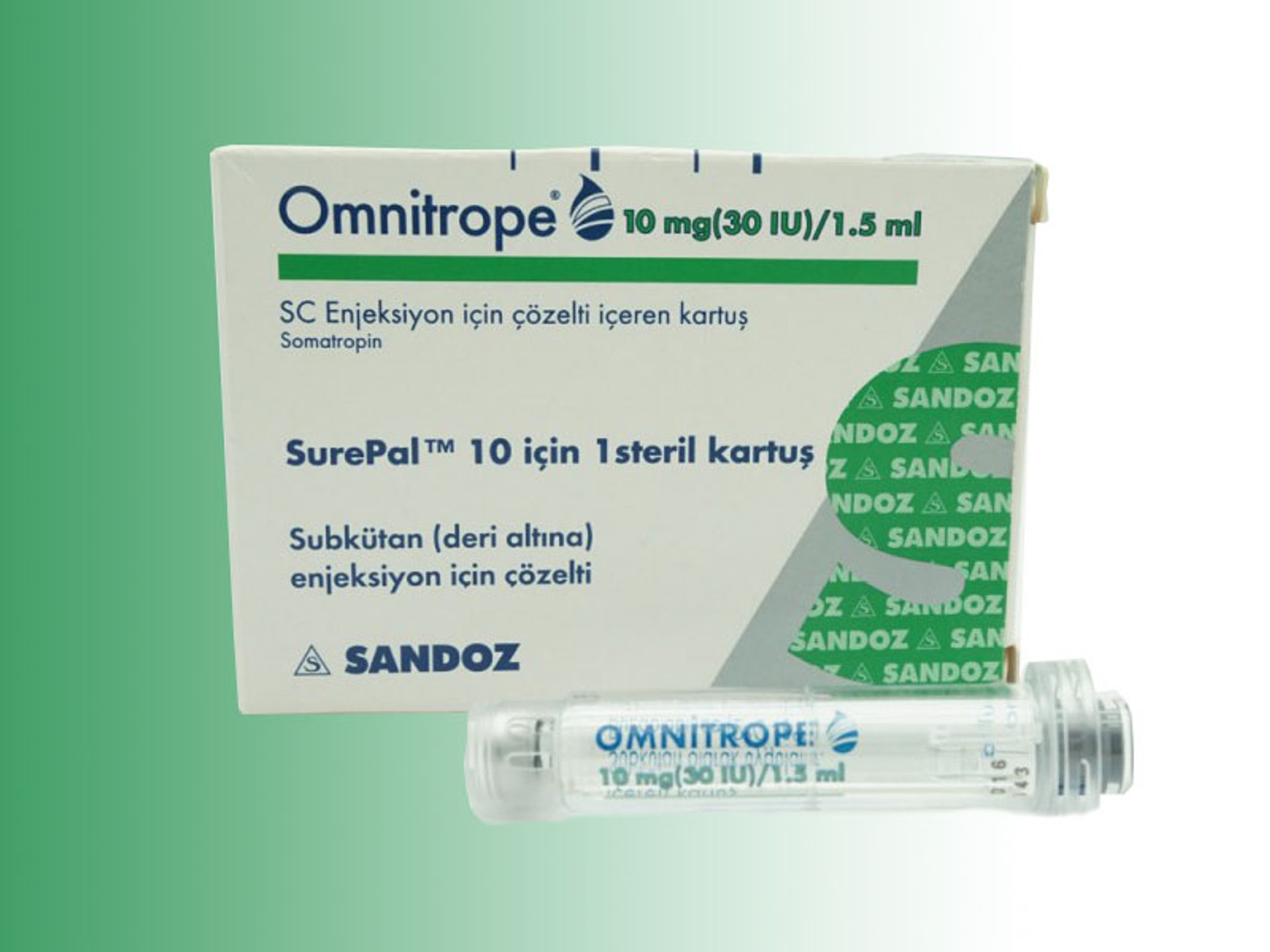 OMNITROPE 10 MG (30 IU)/1,5 ML ENJ. ICIN SOLUSYON ICEREN 1 KARTUS OMNITROPE 10 MG (30 IU)/1,5 ML ENJ. ICIN SOLUSYON ICEREN 1 KARTUS