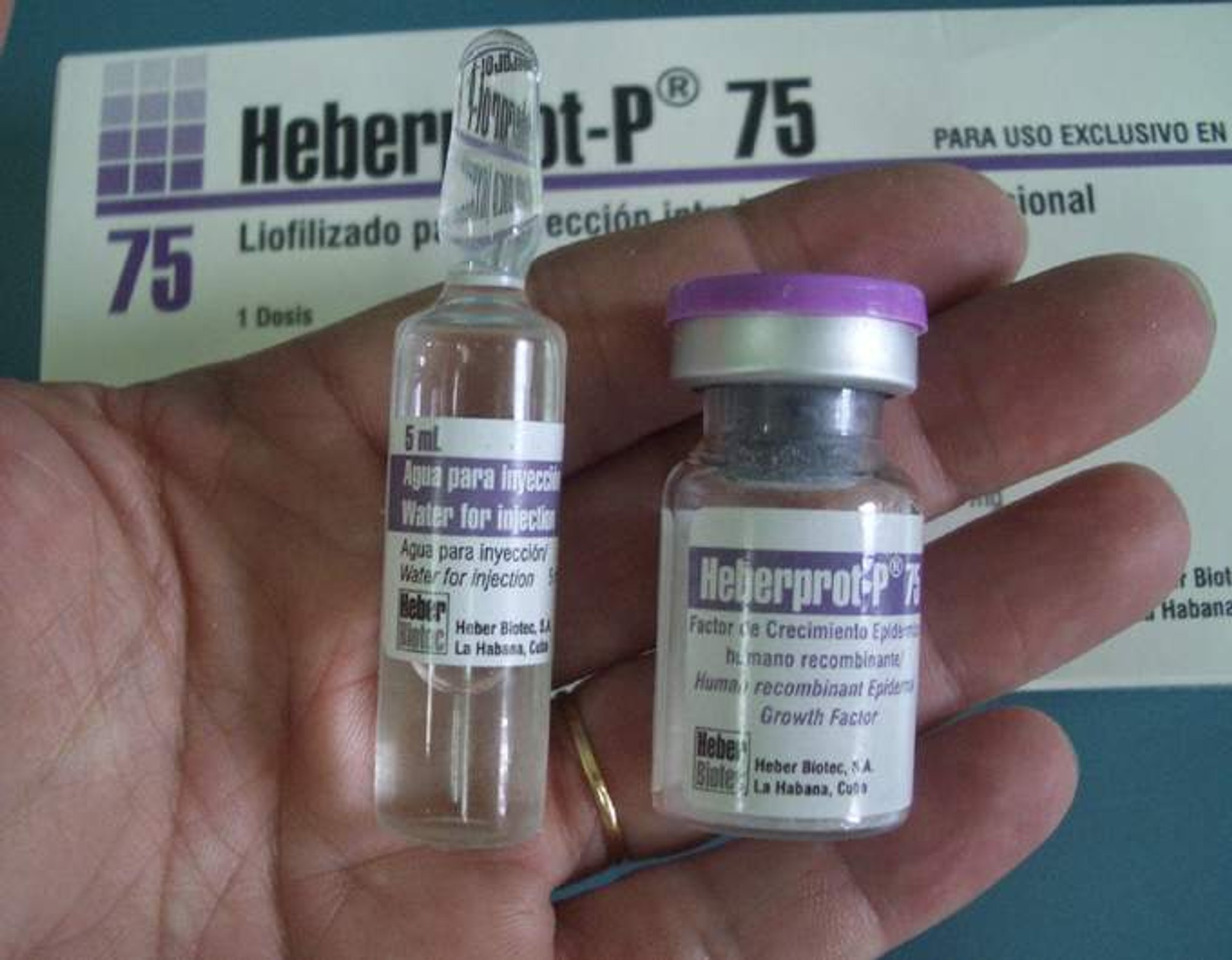 HEBERPROT-P 75 MG ENJEKSIYON ICIN LIYOFILIZE TOZ ICEREN 1 FLAKON
