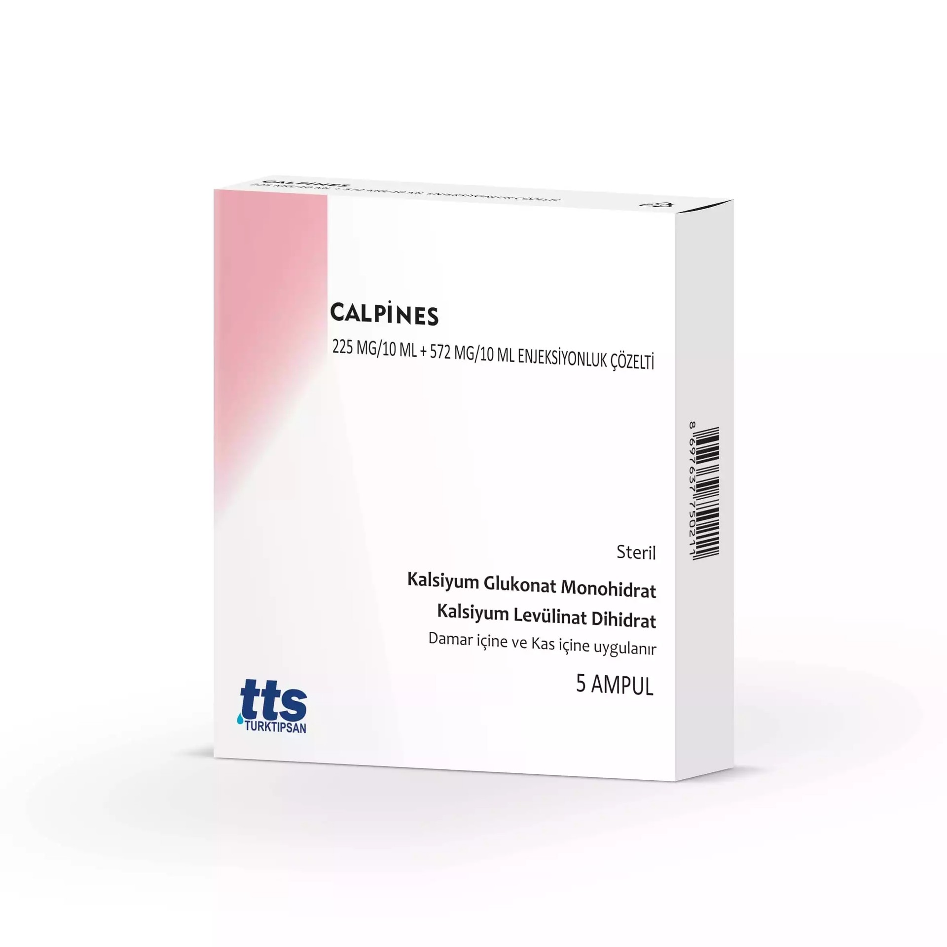 CALPINES 225 MG/ 10 ML+572 MG/10 ML ENJEKSIYONLUK COZELTI