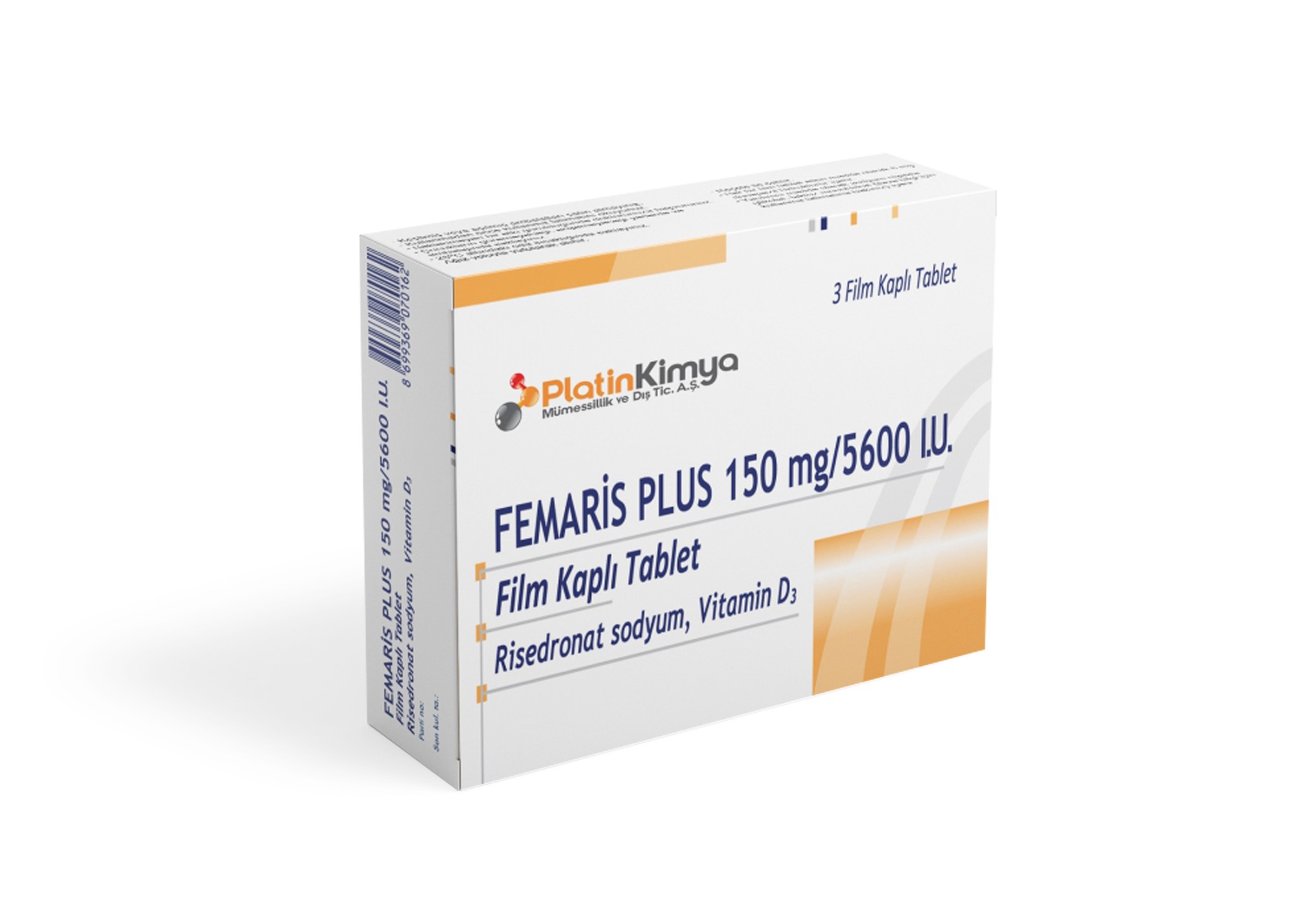 FEMARIS PLUS 150 MG/5600 IU FILM KAPLI TABLET(3 FILM TABLET)