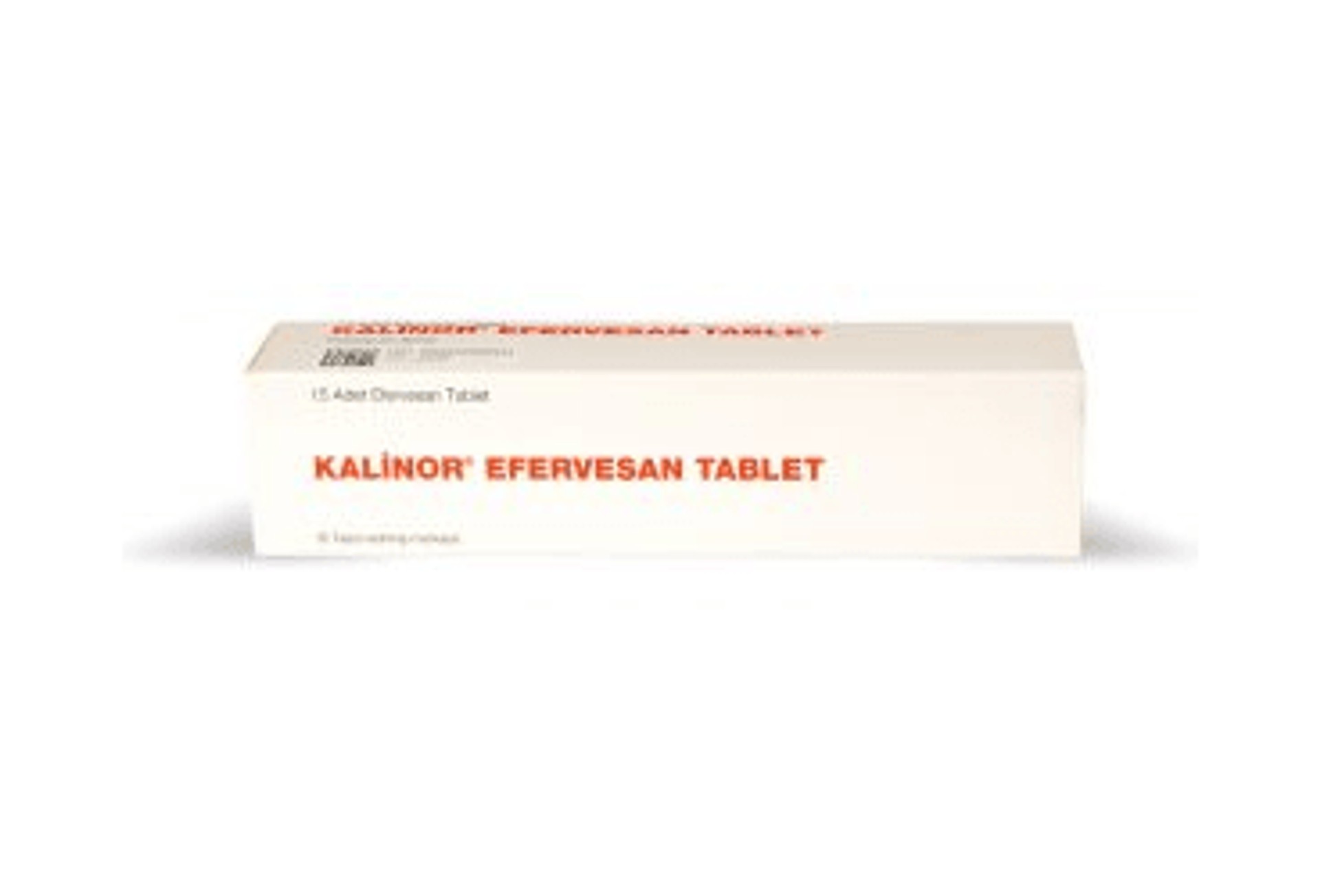KALINOR 15 EFERVESAN TABLET KALINOR 15 EFERVESAN TABLET