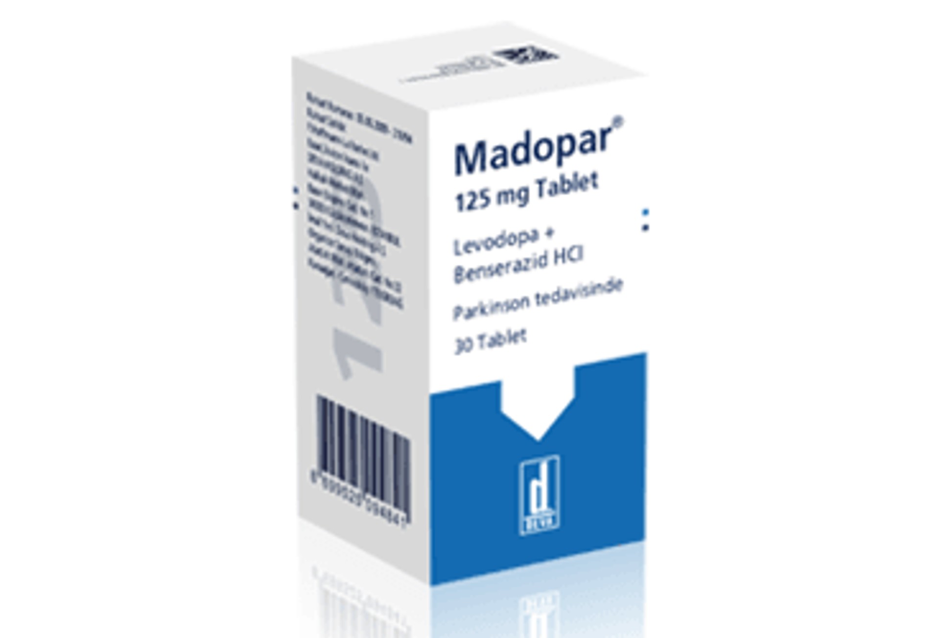 MADOPAR 125 MG 30 TABLET