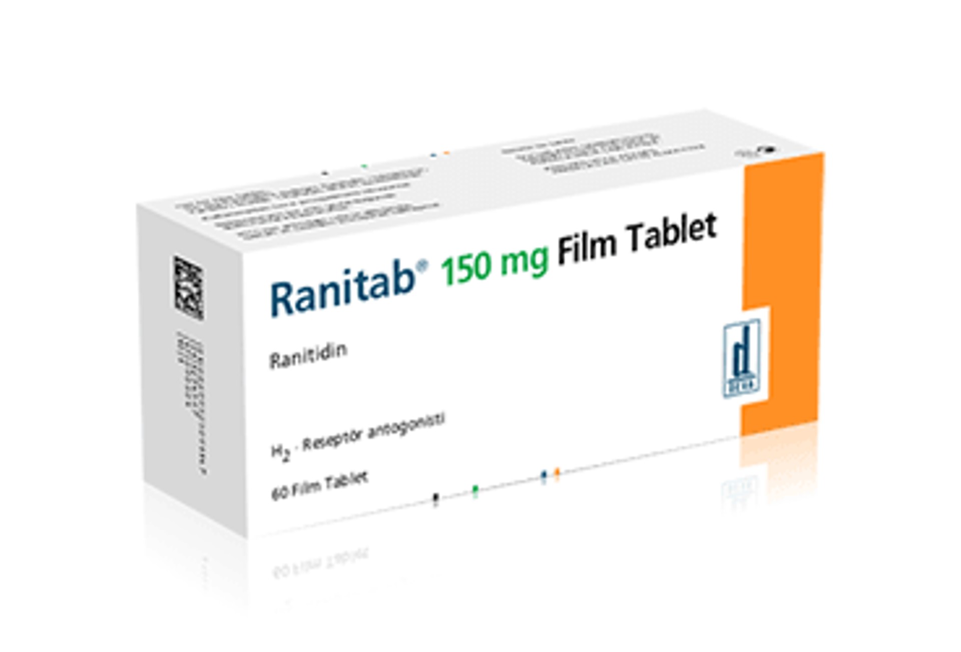 RANITAB 150 MG 60 FILM TABLET