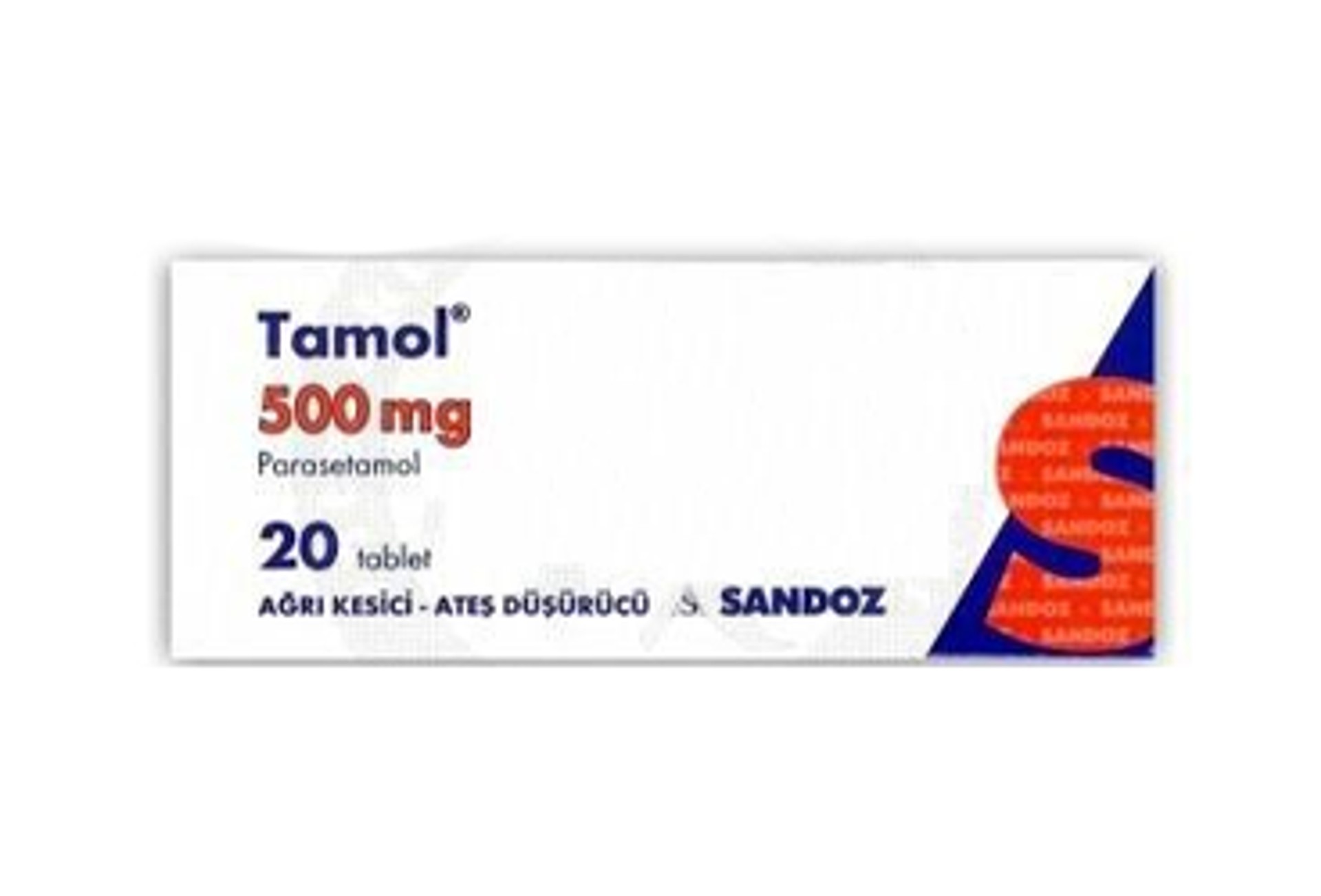 TAMOL 500 MG 20 TABLET