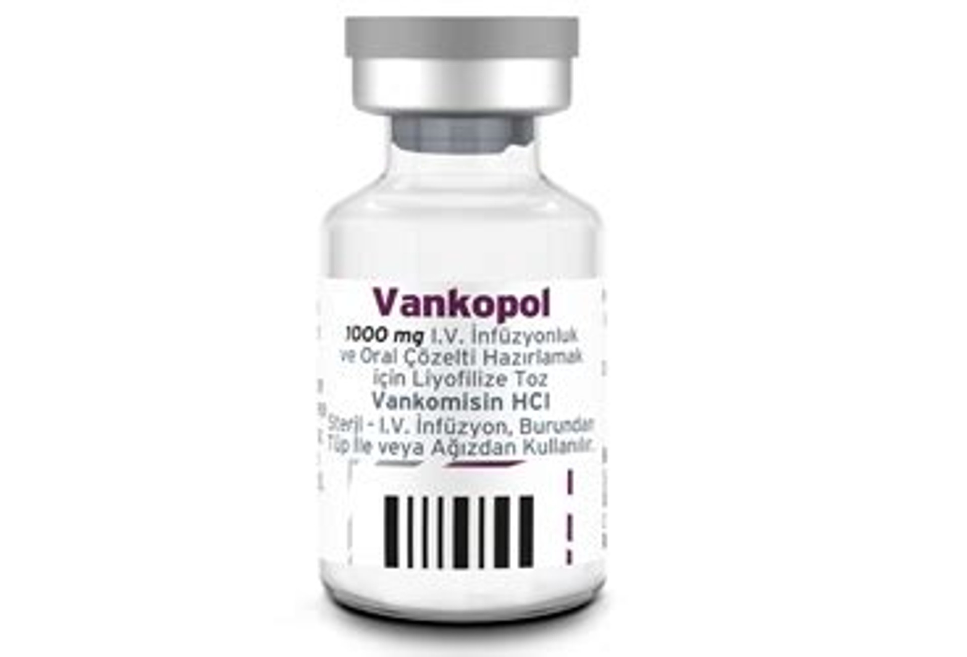 VANKOMYL 1000 MG IV INFUZYONLUK COZELTI HAZIRLAMAK ICIN LIYOFILIZE TOZ (1 FLAKON) VANKOMYL 1000 MG IV INFUZYONLUK COZELTI HAZIRLAMAK ICIN LIYOFILIZE TOZ (1 FLAKON)
