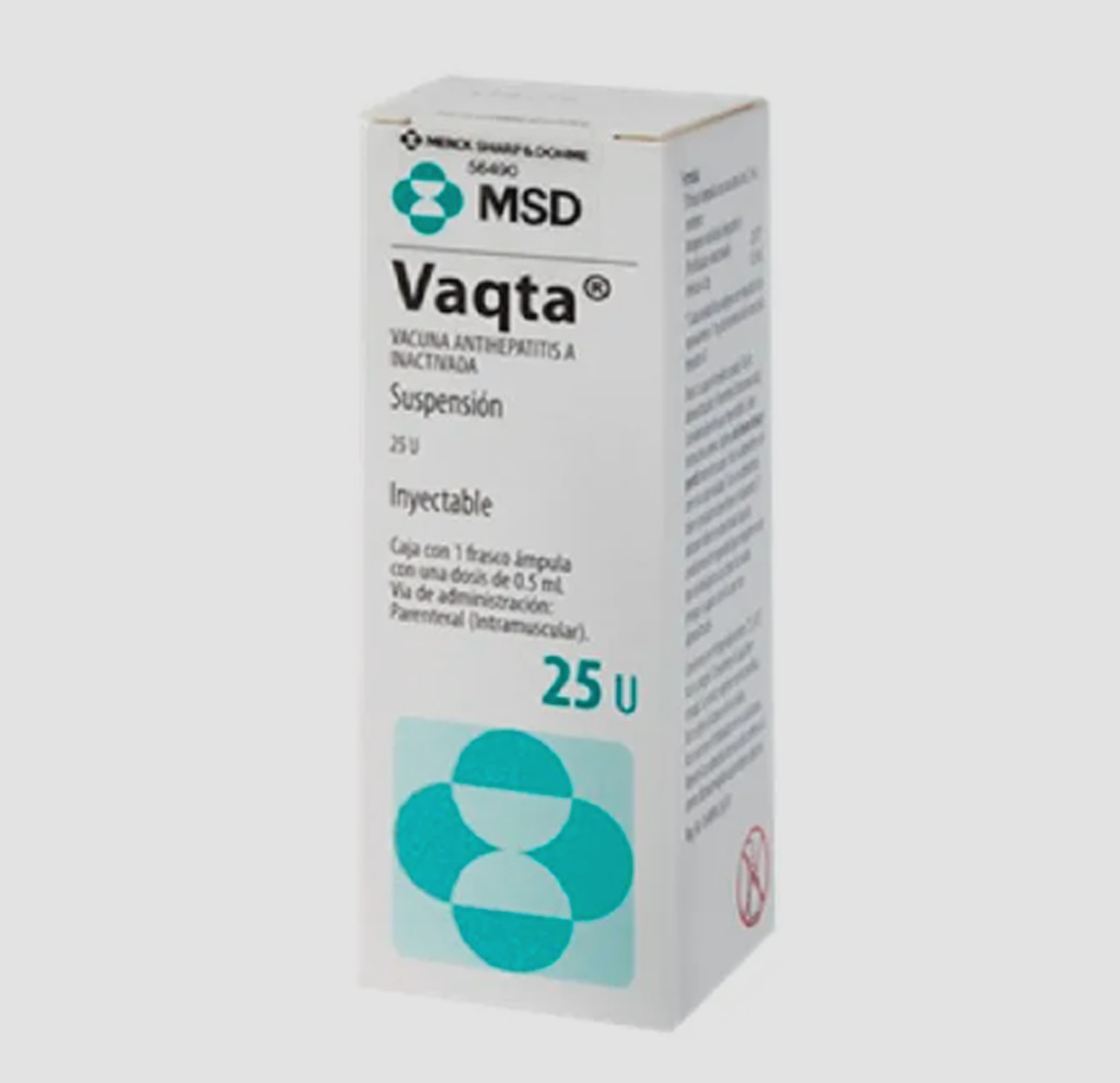 VAQTA 25 U./0,5 ML COCUKLAR ICIN ENJEKSIYONLUK SUSPANSIYON ICEREN KULLANIMA HAZIR ENJEKTOR