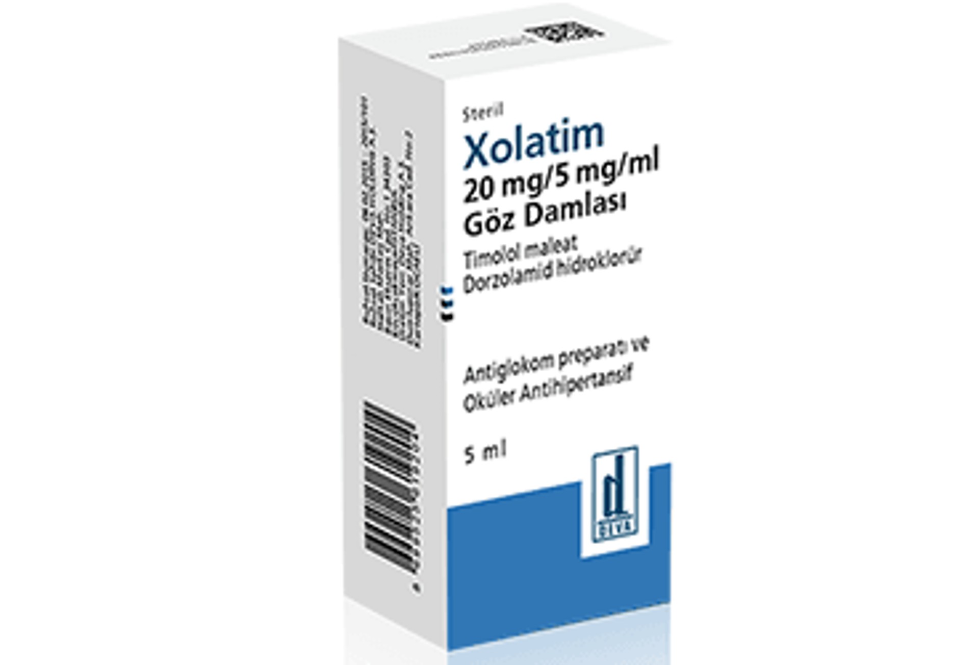 XOLATIM %2 + %0,5 GOZ DAMLASI, COZELTI (5 ML)