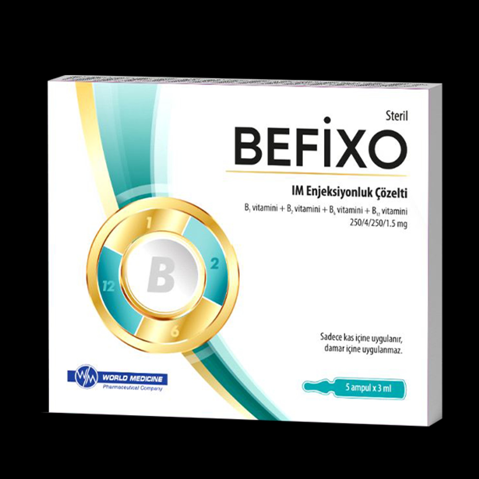 BEFIXO IM ENJEKSIYONLUK COZELTI (5 AMPUL) BEFIXO IM ENJEKSIYONLUK COZELTI (5 AMPUL)