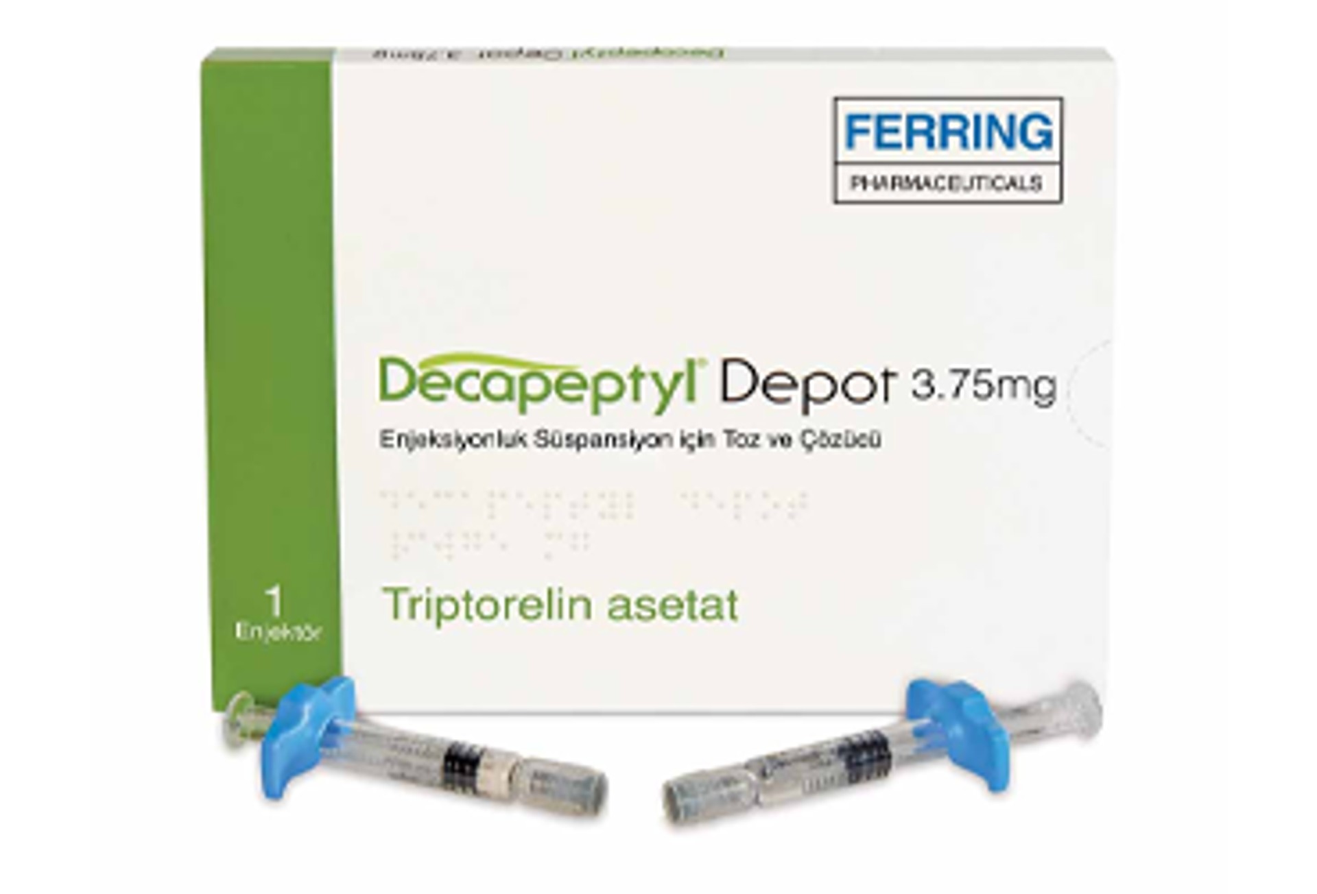 DECAPEPTYL DEPOT 3,75 MG İNJEKSİYONLUK SÜSPANSİYON İÇİN TOZ VE ÇÖZÜCÜ