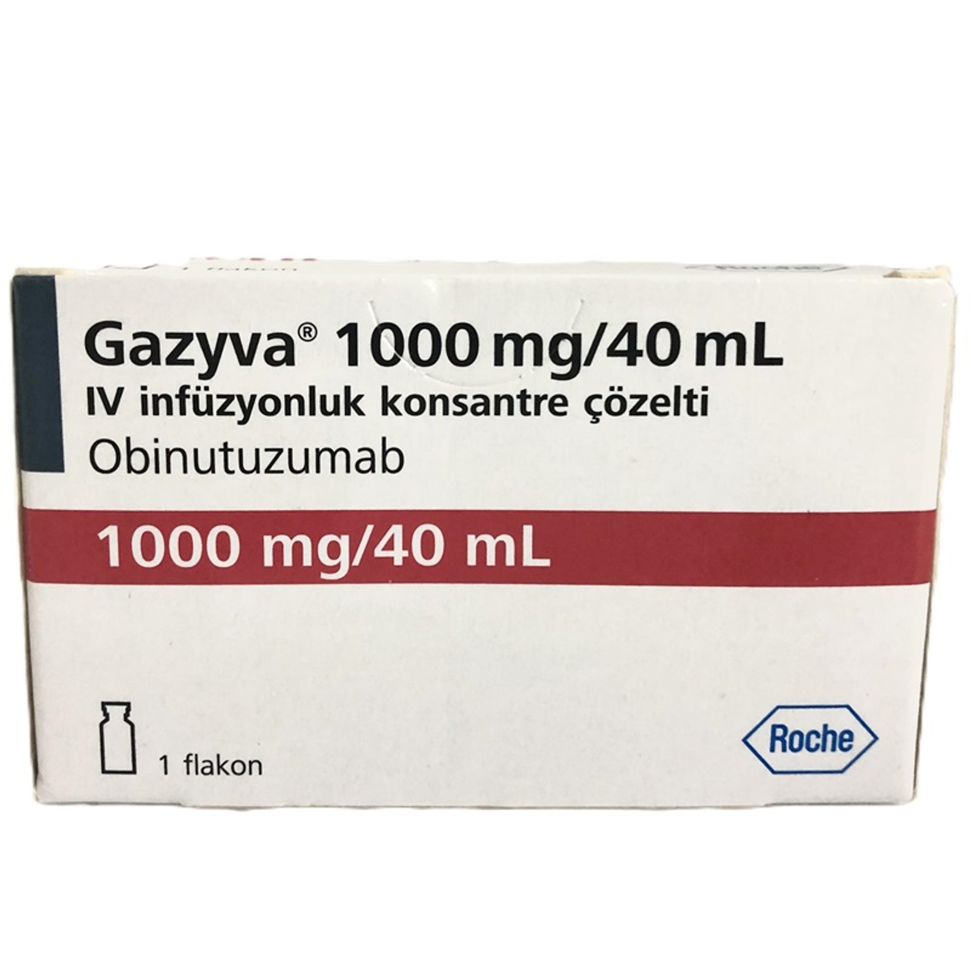 GAZYVA 1000 MG IV KONSANTRE INFUZYON COZ. ICEREN FLAKON