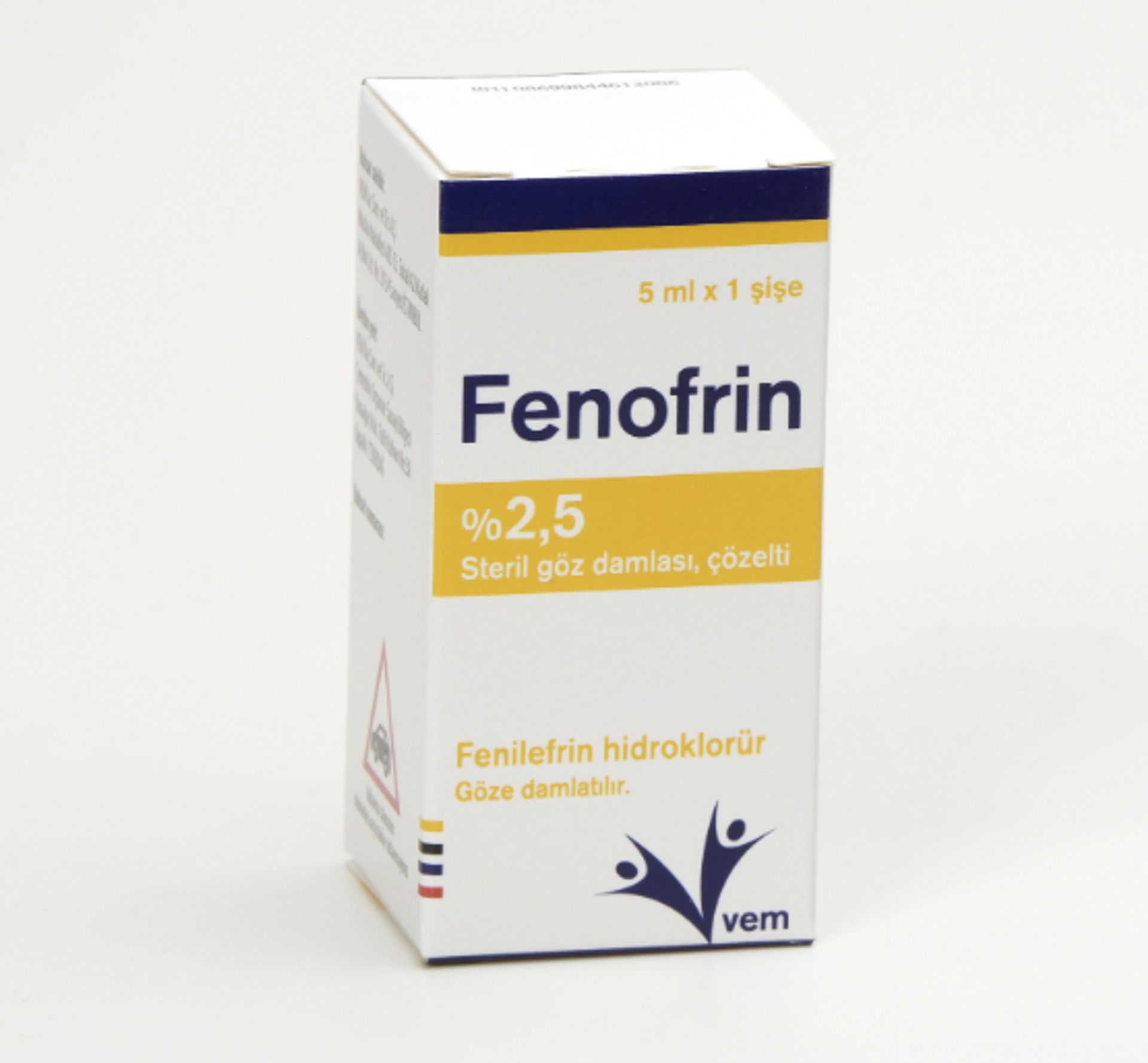 FENOFRIN % 2.5 GOZ DAMLASI, COZELTI FENOFRIN % 2.5 GOZ DAMLASI, COZELTI