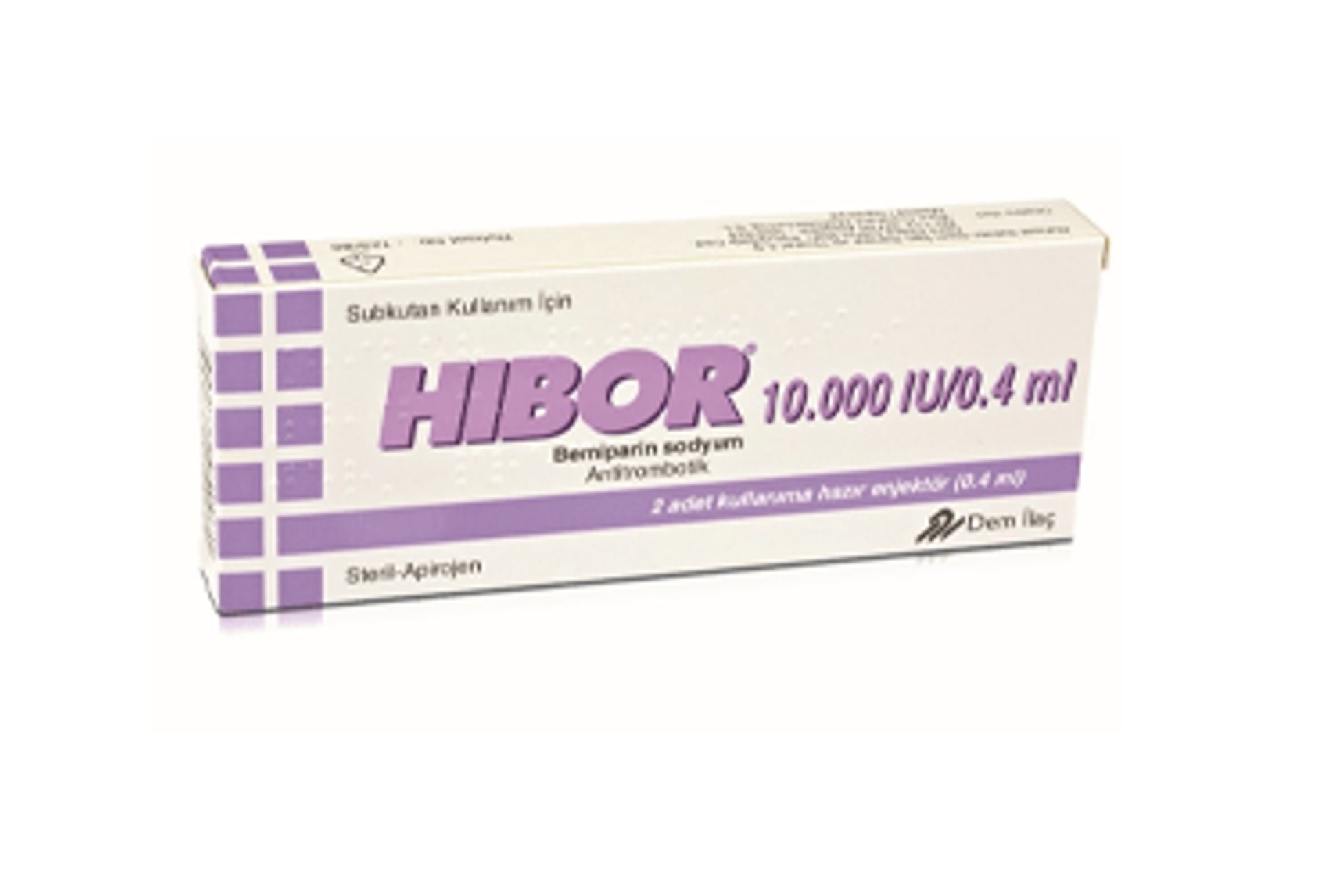 HIBOR 10000 IU/0,4 ML KULLANIMA HAZIR 2 ENJEKTÖR